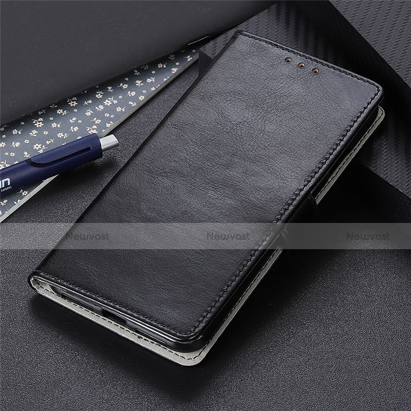 Leather Case Stands Flip Cover N07 Holder for Huawei P40 Pro Black