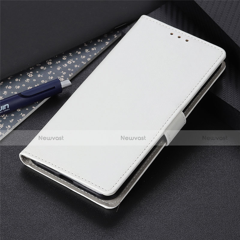 Leather Case Stands Flip Cover N07 Holder for Huawei P40 White