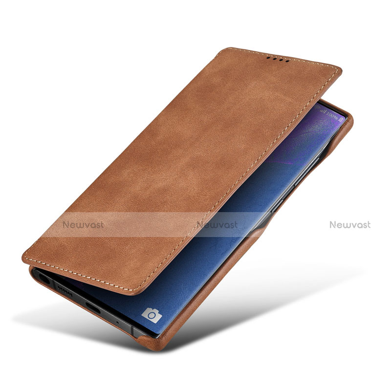 Leather Case Stands Flip Cover N09 Holder for Samsung Galaxy Note 20 Ultra 5G