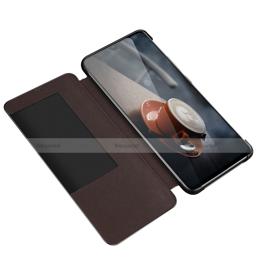 Leather Case Stands Flip Cover P01 Holder for Huawei Mate 20 Pro