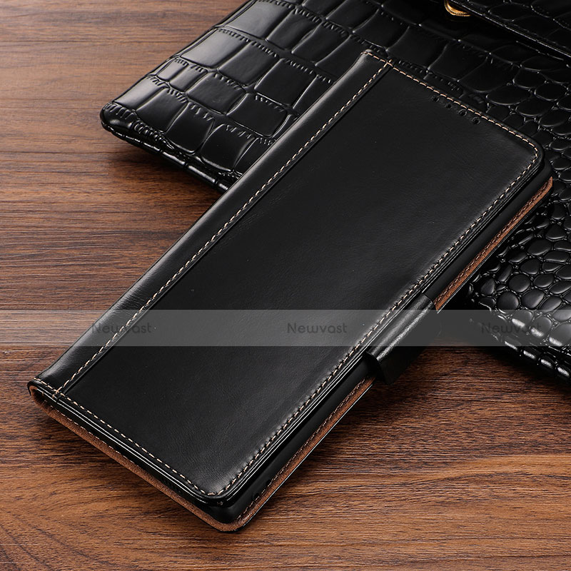 Leather Case Stands Flip Cover P01 Holder for Samsung Galaxy Note 10 5G