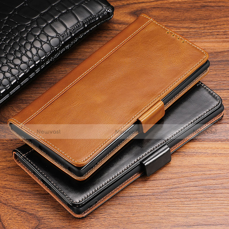 Leather Case Stands Flip Cover P01 Holder for Samsung Galaxy Note 10 5G