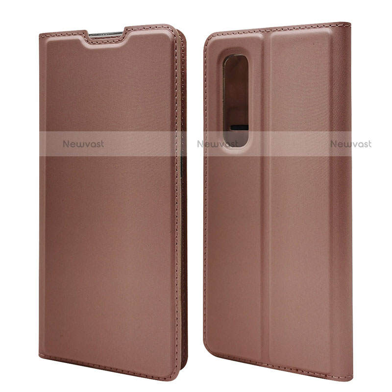 Leather Case Stands Flip Cover S01 Holder for Oppo Find X2 Pro