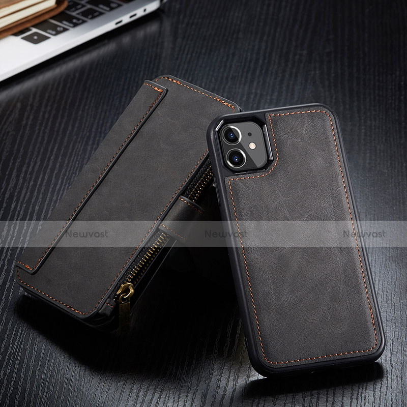 Leather Case Stands Flip Cover T01 Holder for Apple iPhone 11