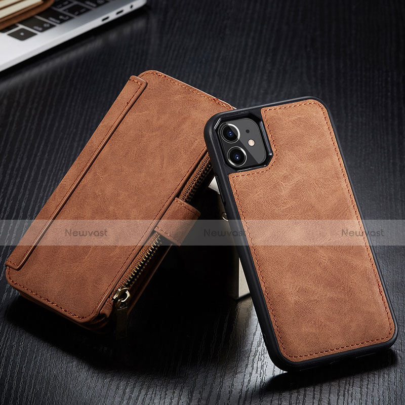 Leather Case Stands Flip Cover T01 Holder for Apple iPhone 11