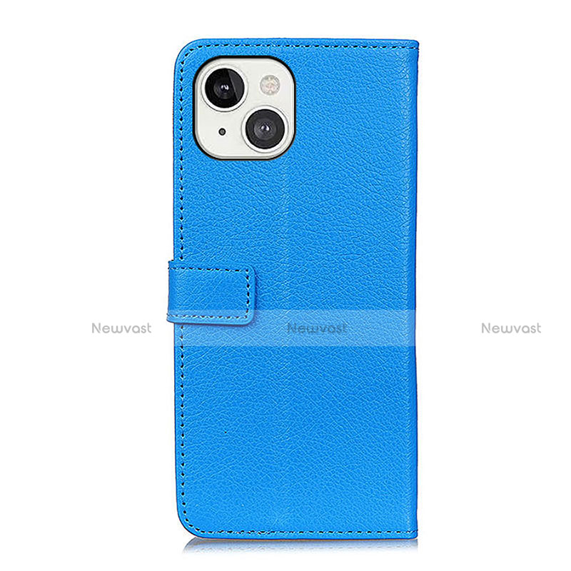 Leather Case Stands Flip Cover T01 Holder for Apple iPhone 13 Mini