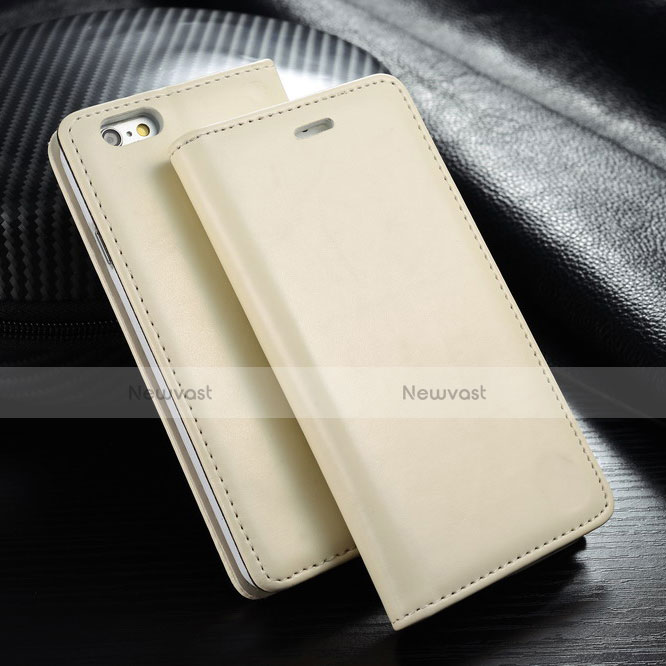 Leather Case Stands Flip Cover T01 Holder for Apple iPhone 6