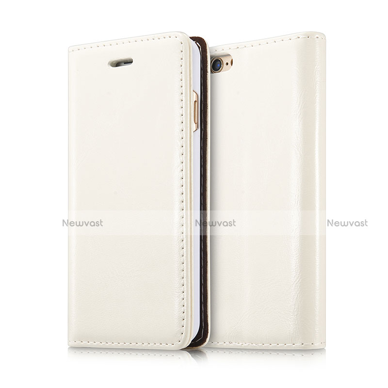 Leather Case Stands Flip Cover T01 Holder for Apple iPhone 6