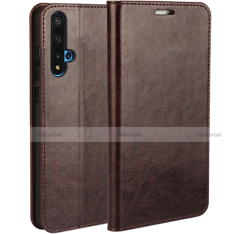 Leather Case Stands Flip Cover T01 Holder for Huawei Honor 20S