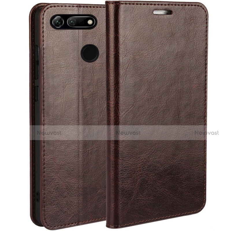 Leather Case Stands Flip Cover T01 Holder for Huawei Honor V20