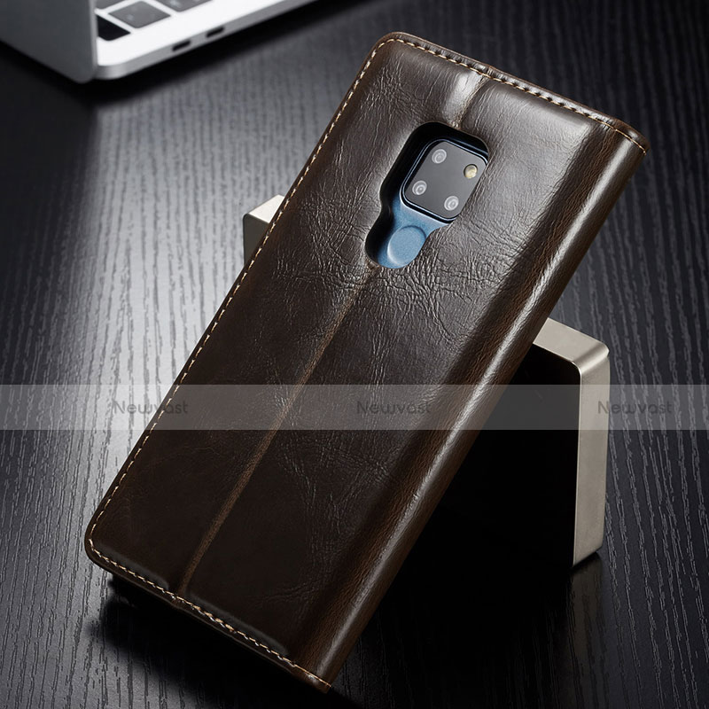 Leather Case Stands Flip Cover T01 Holder for Huawei Mate 20