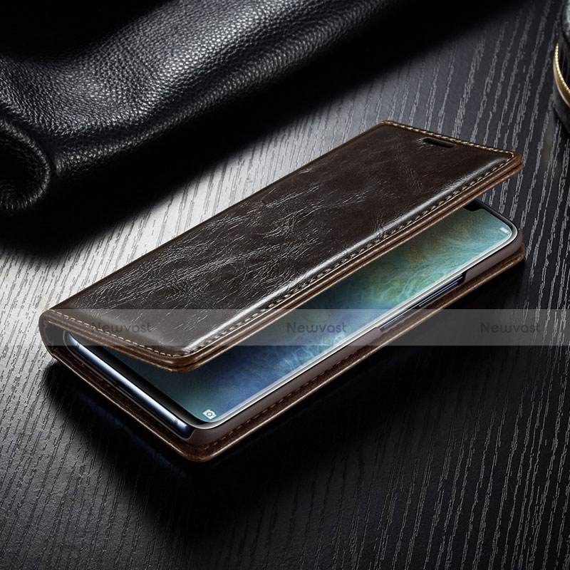 Leather Case Stands Flip Cover T01 Holder for Huawei Mate 20 Pro