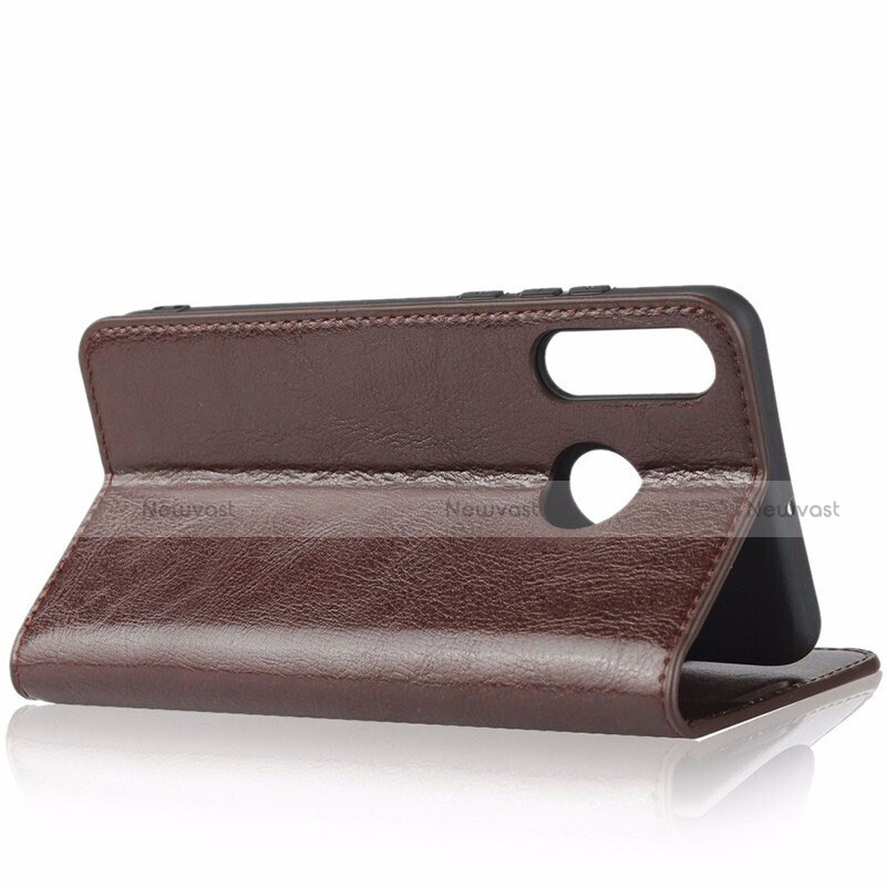 Leather Case Stands Flip Cover T01 Holder for Huawei Nova 4e