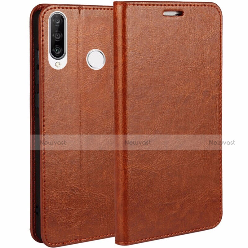 Leather Case Stands Flip Cover T01 Holder for Huawei P30 Lite New Edition