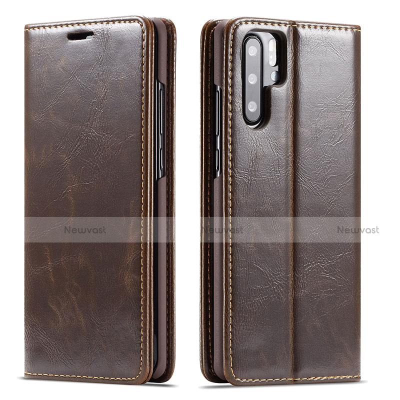 Leather Case Stands Flip Cover T01 Holder for Huawei P30 Pro