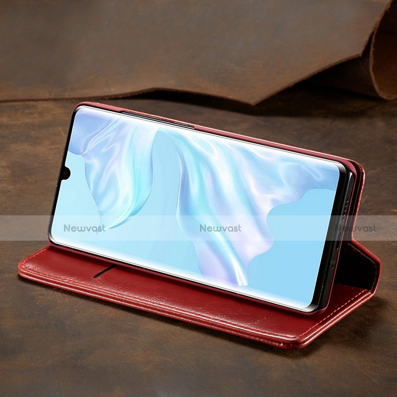 Leather Case Stands Flip Cover T01 Holder for Huawei P30 Pro New Edition