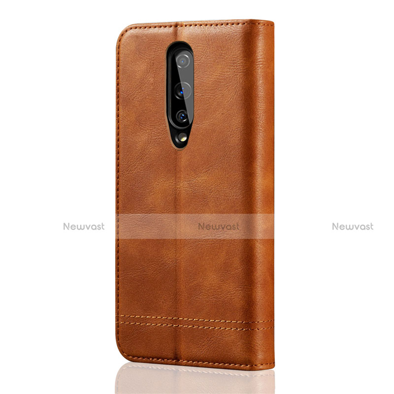 Leather Case Stands Flip Cover T01 Holder for OnePlus 8