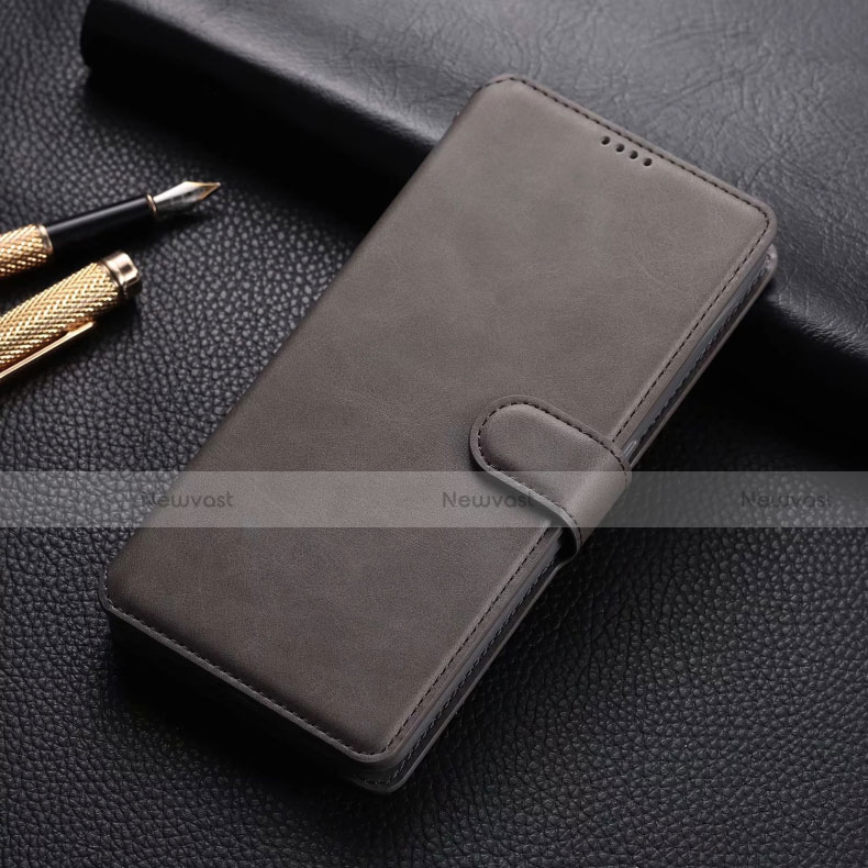 Leather Case Stands Flip Cover T01 Holder for Samsung Galaxy A90 4G