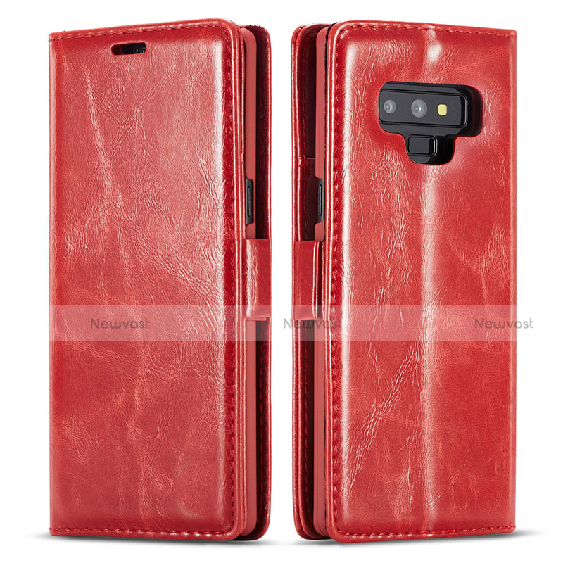 Leather Case Stands Flip Cover T01 Holder for Samsung Galaxy Note 9