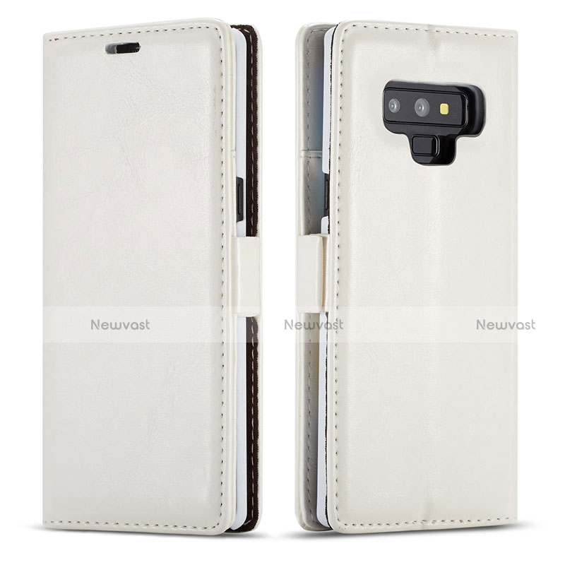 Leather Case Stands Flip Cover T01 Holder for Samsung Galaxy Note 9