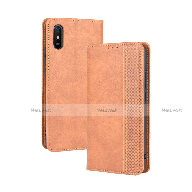 Leather Case Stands Flip Cover T01 Holder for Xiaomi Redmi 9A