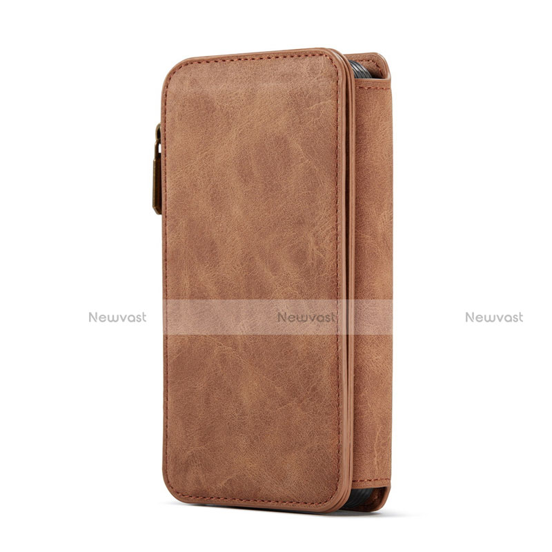 Leather Case Stands Flip Cover T02 Holder for Apple iPhone 12