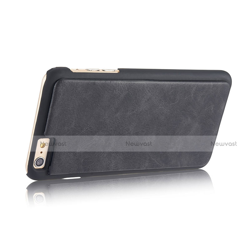 Leather Case Stands Flip Cover T02 Holder for Apple iPhone 6 Plus