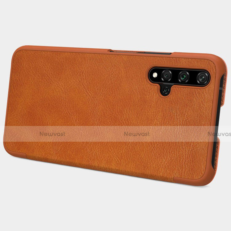 Leather Case Stands Flip Cover T02 Holder for Huawei Honor 20S