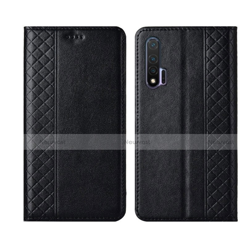 Leather Case Stands Flip Cover T02 Holder for Huawei Nova 6