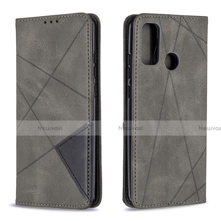 Leather Case Stands Flip Cover T02 Holder for Huawei Nova Lite 3 Plus