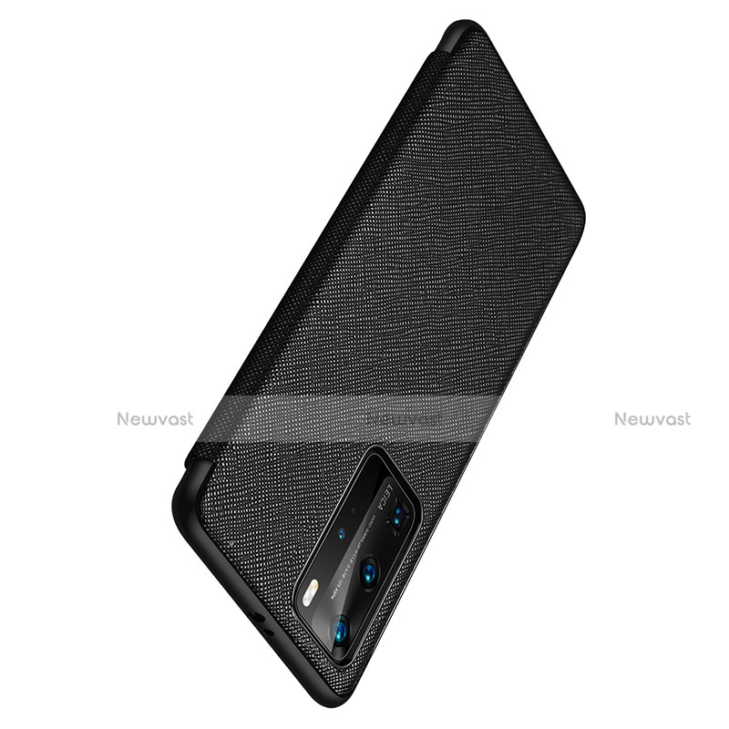 Leather Case Stands Flip Cover T02 Holder for Huawei P40 Pro