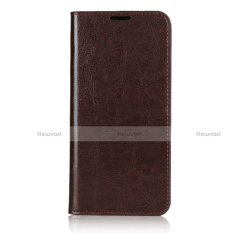 Leather Case Stands Flip Cover T02 Holder for Oppo F15