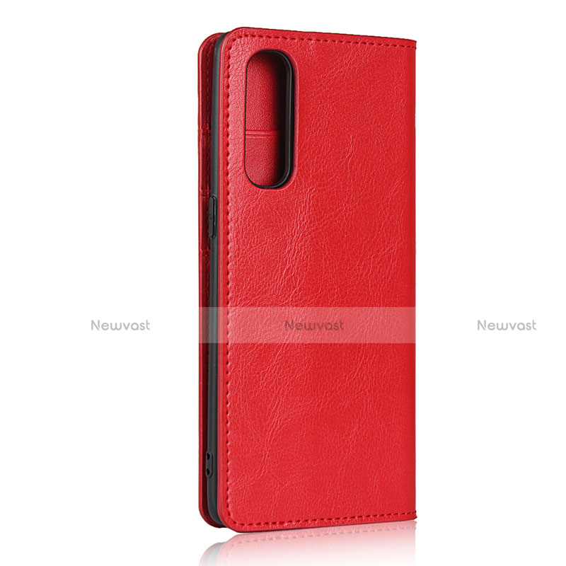 Leather Case Stands Flip Cover T02 Holder for Oppo Find X2 Neo