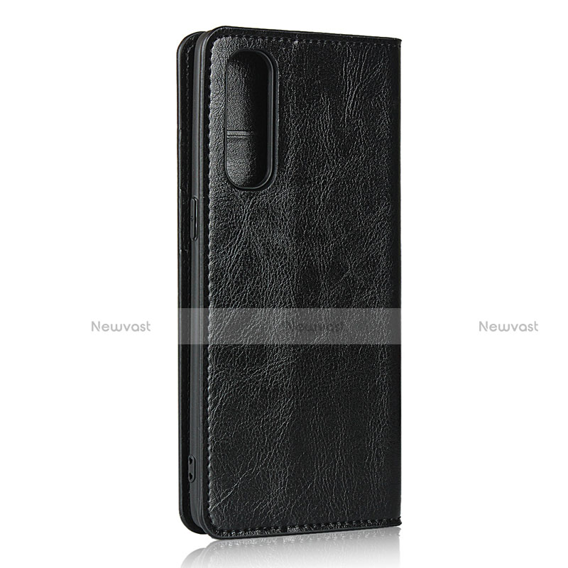 Leather Case Stands Flip Cover T02 Holder for Oppo Reno3 Pro