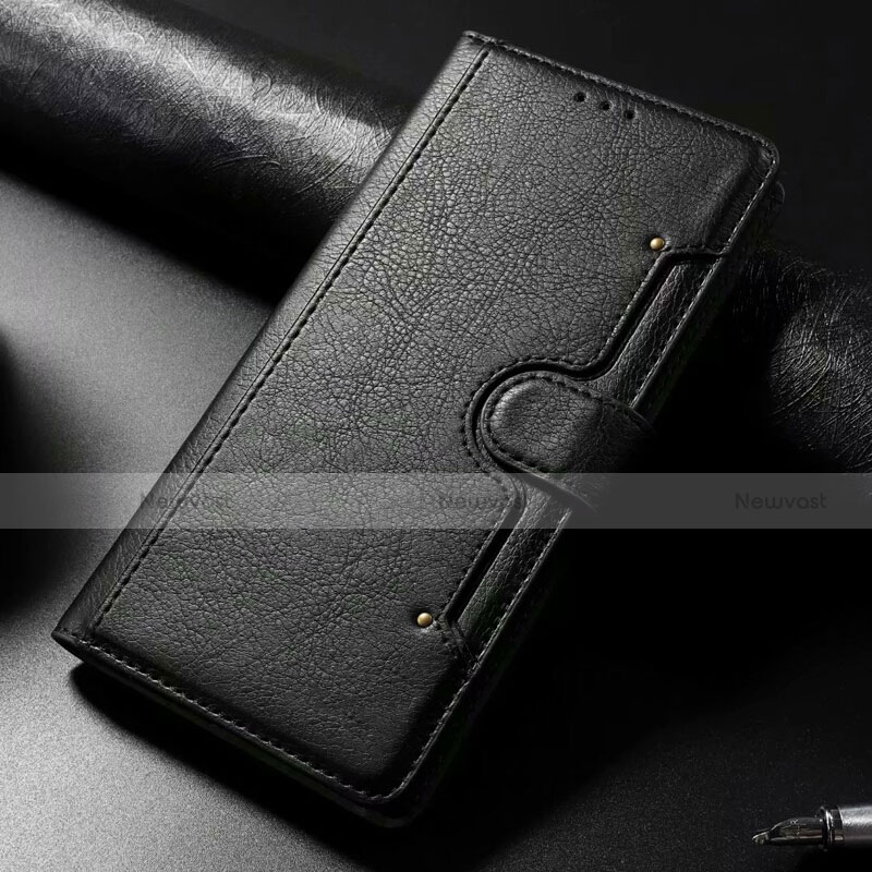 Leather Case Stands Flip Cover T02 Holder for Samsung Galaxy Note 10 Plus 5G