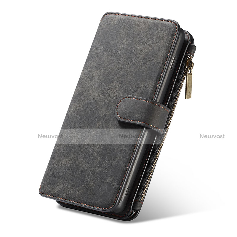 Leather Case Stands Flip Cover T02 Holder for Samsung Galaxy S10