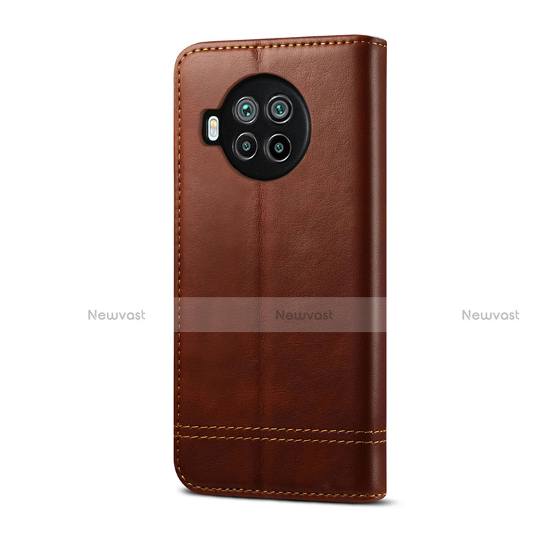 Leather Case Stands Flip Cover T02 Holder for Xiaomi Mi 10i 5G