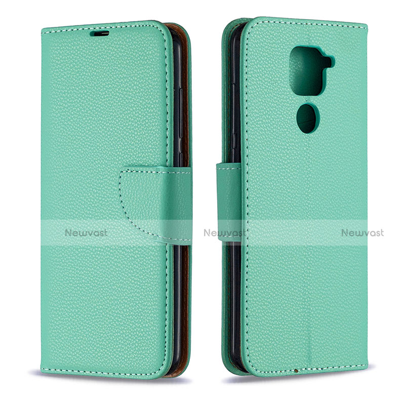 Leather Case Stands Flip Cover T02 Holder for Xiaomi Redmi 10X 4G