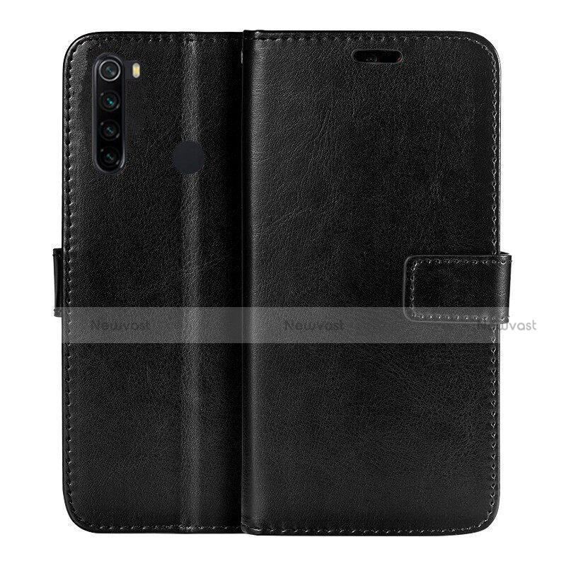 Leather Case Stands Flip Cover T02 Holder for Xiaomi Redmi Note 8 (2021)