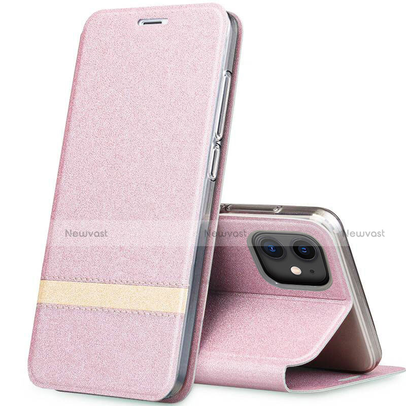 Leather Case Stands Flip Cover T03 Holder for Apple iPhone 11