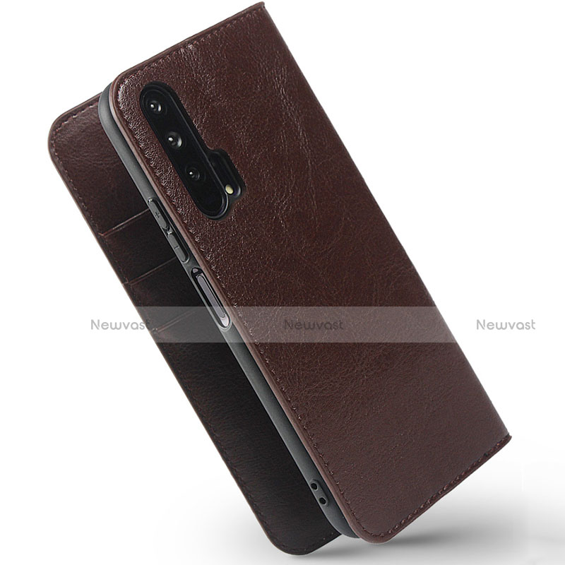 Leather Case Stands Flip Cover T03 Holder for Huawei Honor 20 Pro