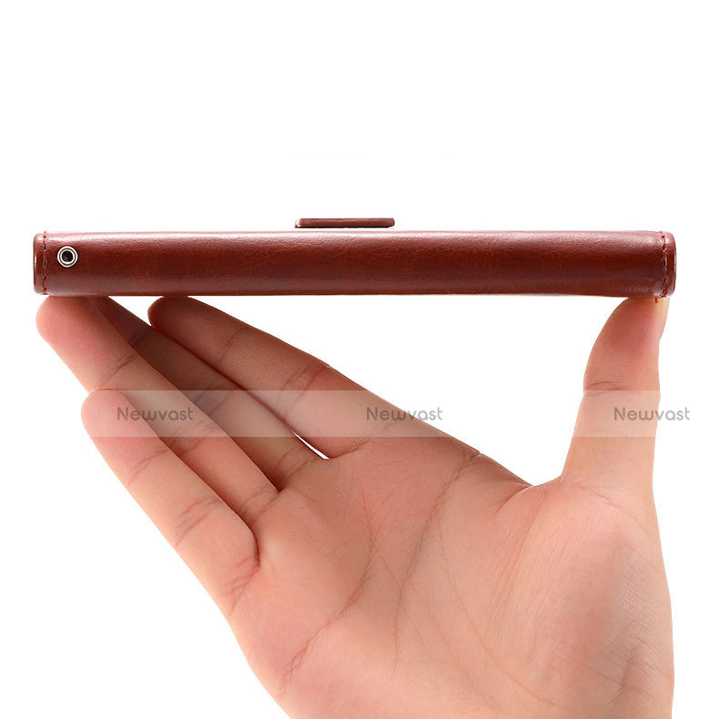 Leather Case Stands Flip Cover T03 Holder for Huawei Nova 7 SE 5G