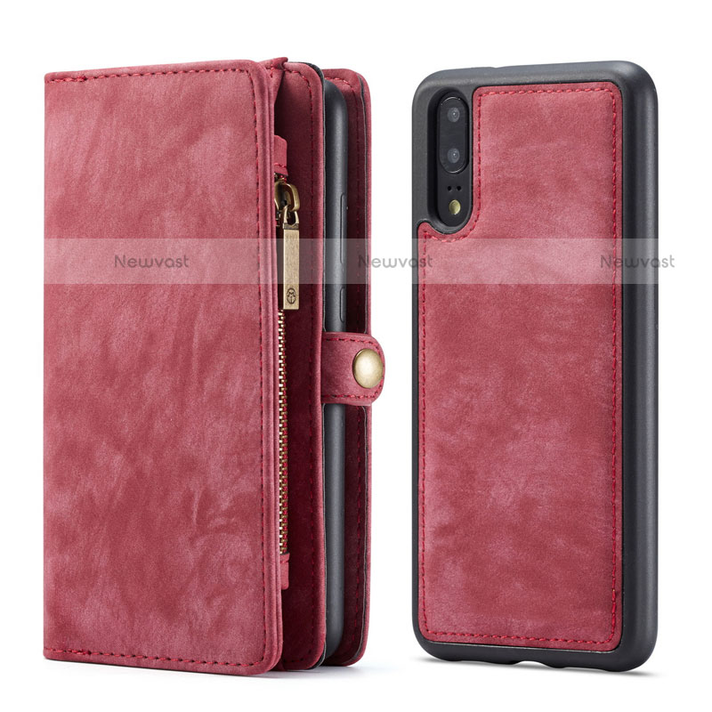 Leather Case Stands Flip Cover T03 Holder for Huawei P20 Pro