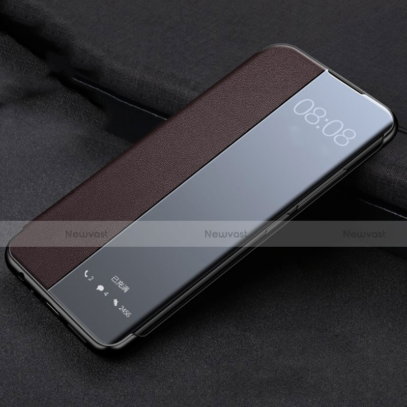 Leather Case Stands Flip Cover T03 Holder for Huawei P40 Pro