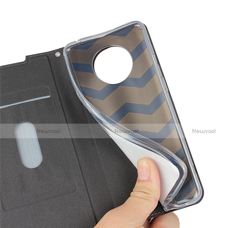 Leather Case Stands Flip Cover T03 Holder for OnePlus 7T