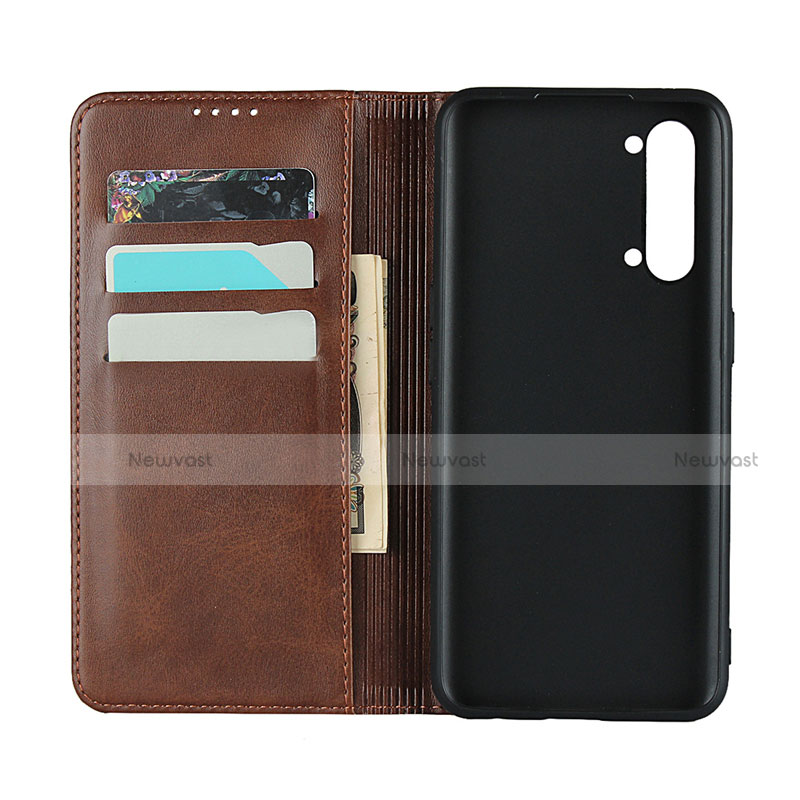 Leather Case Stands Flip Cover T03 Holder for Oppo A91