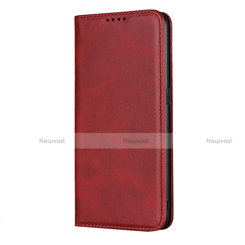 Leather Case Stands Flip Cover T03 Holder for Oppo F15