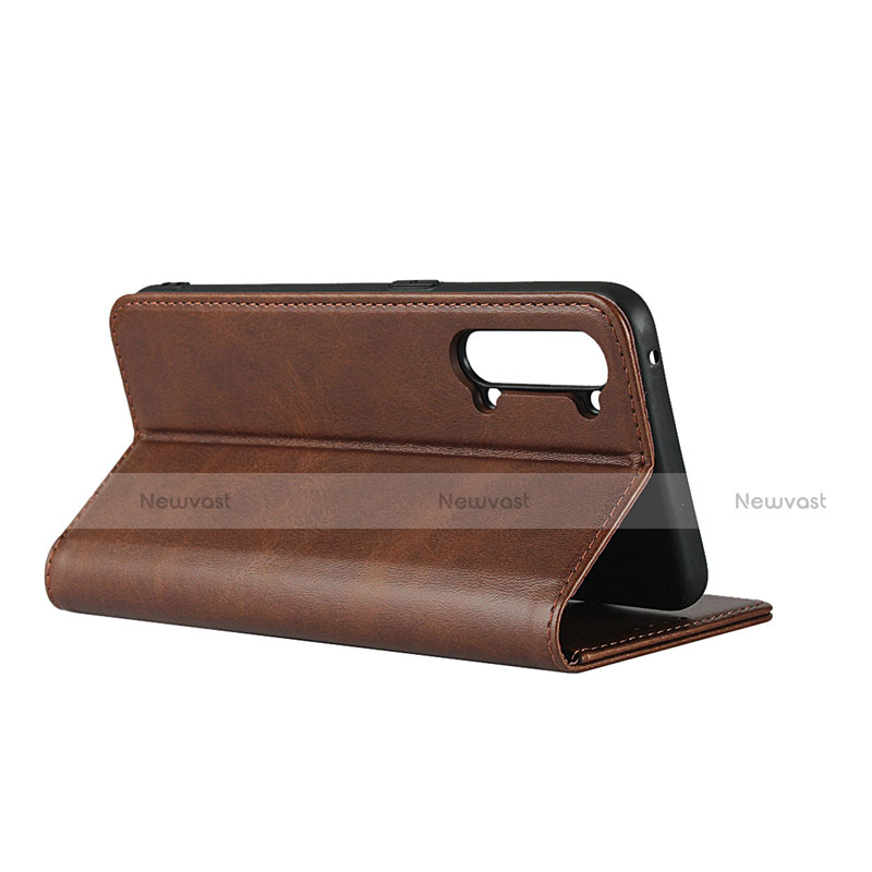 Leather Case Stands Flip Cover T03 Holder for Oppo Reno3