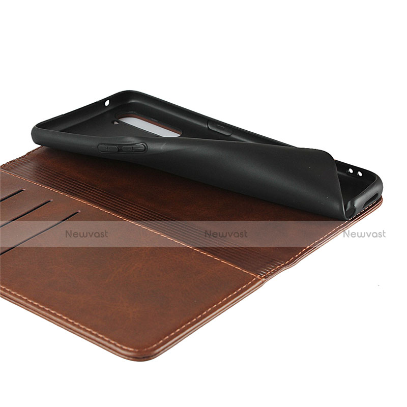 Leather Case Stands Flip Cover T03 Holder for Oppo Reno3