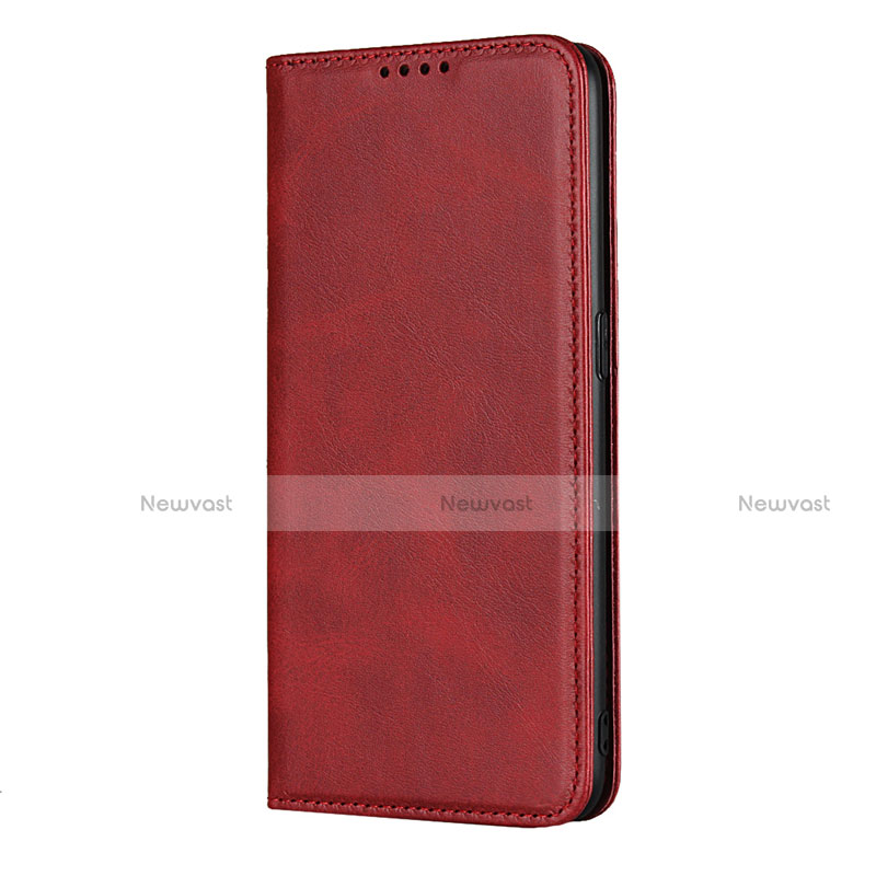 Leather Case Stands Flip Cover T03 Holder for Oppo Reno3